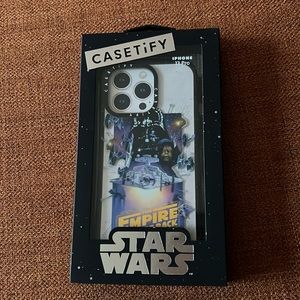 Casetify Star Wars: Empire Strikes Back iPhone 13 Pro case. Clear/transparent